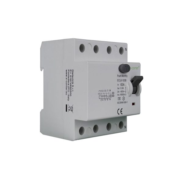 Differenziale Puro Tipo B 3P+N 63A 30mA 400V - immagine 2